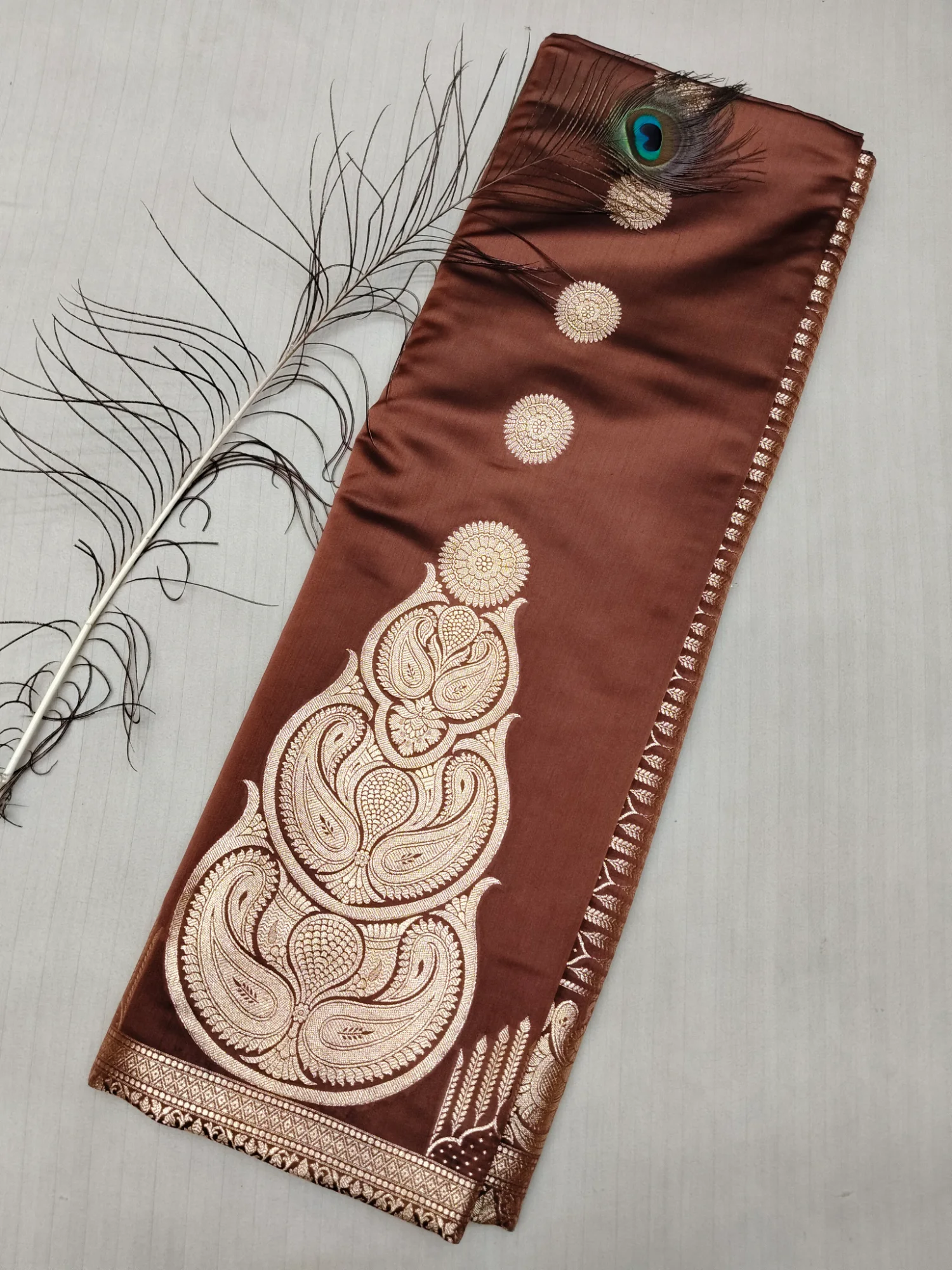 Banarasi mashru silk saree