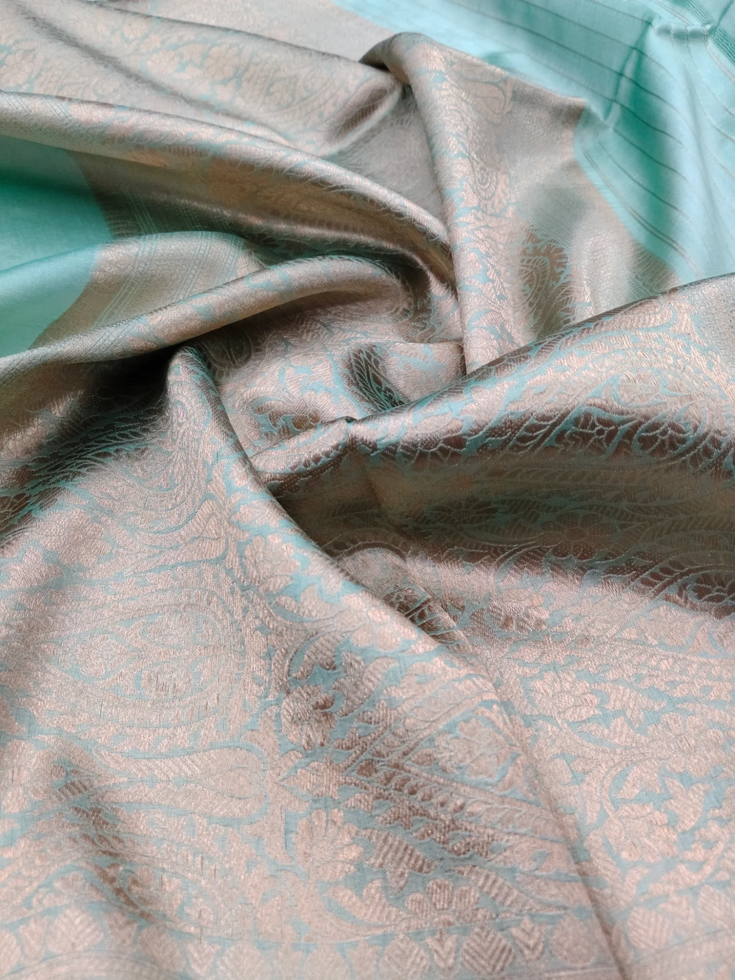Pure Banarasi katan silk saree