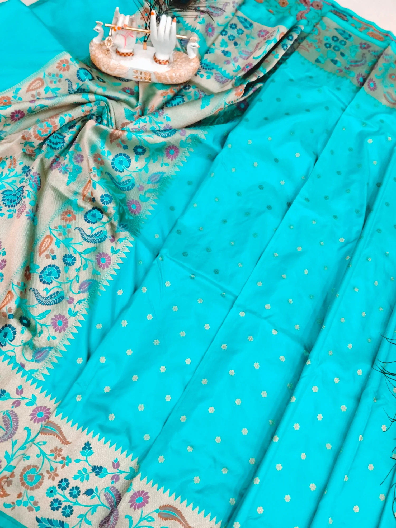 Pure Banarasi katan silk saree