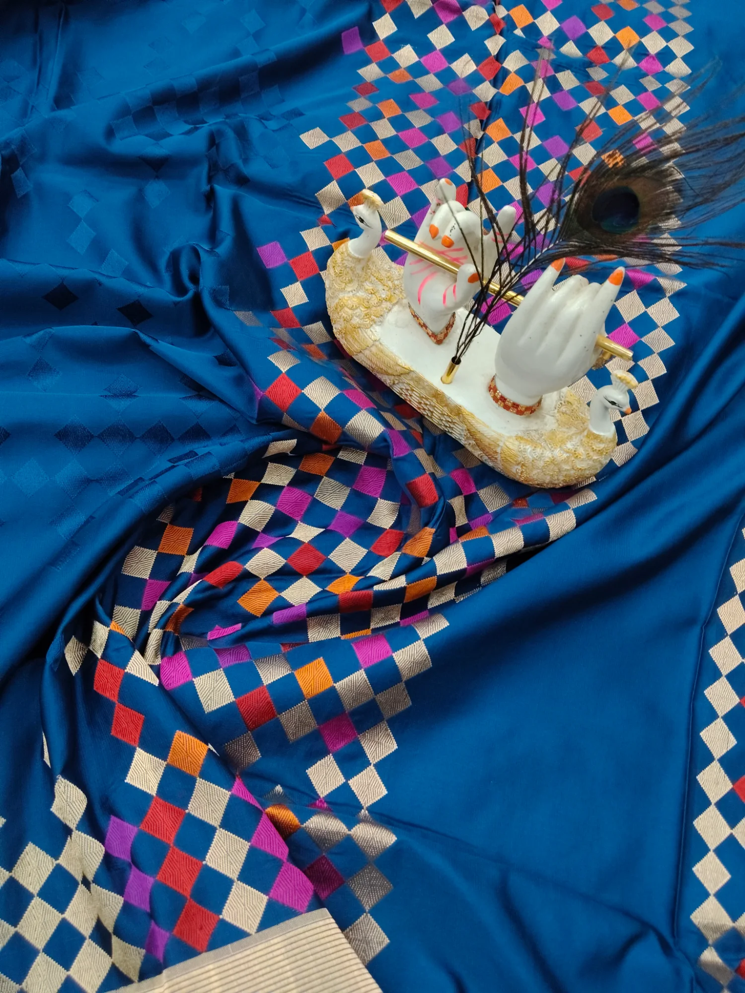 Pure Banarasi katan silk saree