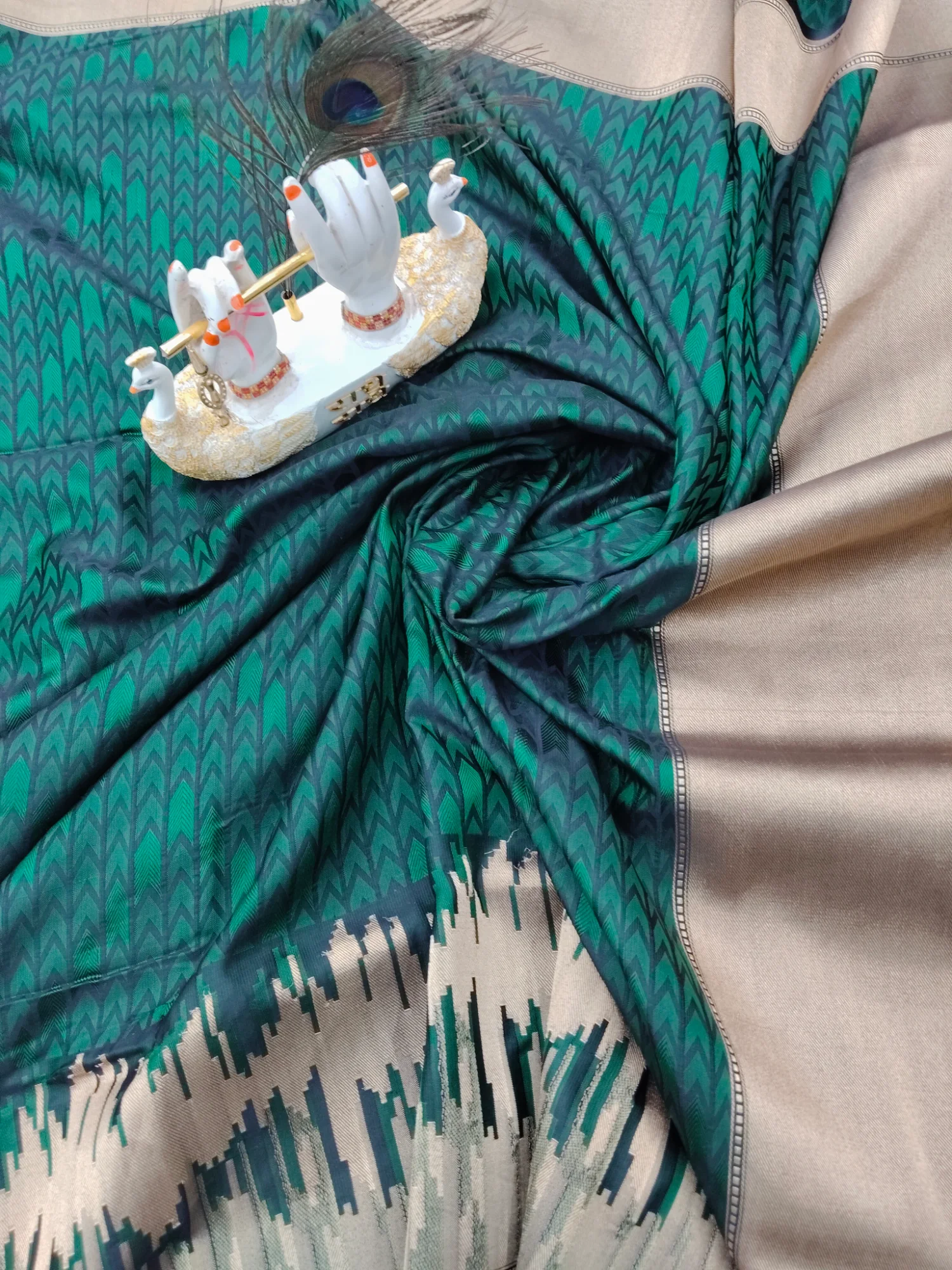 Pure Banarasi katan silk saree