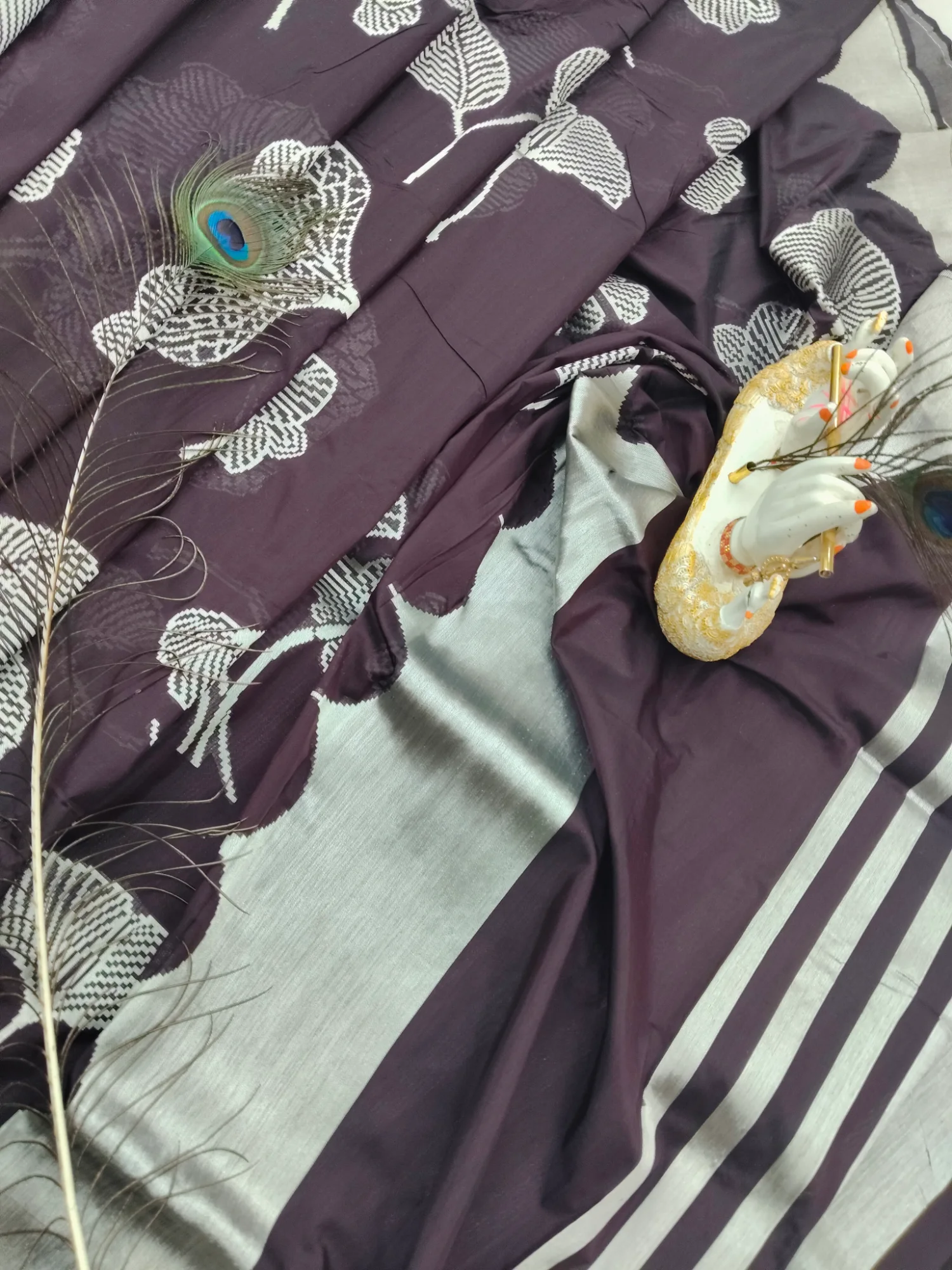 Pure Banarasi katan silk saree